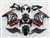 Motorcycle Fairings Kit - 2008-2012 Kawasaki Ninja 250R Tribal Graphic Red Fairings | NK20812-5