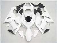 Motorcycle Fairings Kit - 2005-2006 Kawasaki ZX6R Gloss White Fairings | NK60506-3