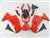 Motorcycle Fairings Kit - 2006-2008 Kawasaki Ninja 650R / ER6s Gloss Red Fairings | NK60608-6