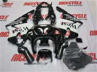 Motorcycle Fairings Kit - 1997-2003 Kawasaki ZX-7R West Black Fairings | NK79703-4