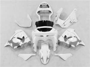 Motorcycle Fairings Kit - 1998-1999 Kawasaki ZX9R Gray Tribal Fairings | NK99899-6