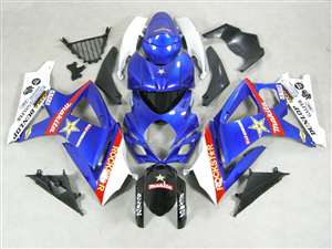 Motorcycle Fairings Kit - 2007-2008 Suzuki GSXR 1000 Makita Fairings | NS10708-10