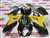 Motorcycle Fairings Kit - Yellow/Black 2007-2008 Suzuki GSXR 1000 Motorcycle Fairings | NS10708-34