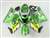 Motorcycle Fairings Kit - Green Movistar 2004-2005 Suzuki GSXR 600 750 Motorcycle Fairings | NS60405-1