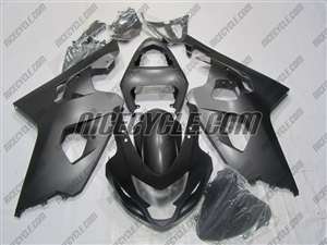 Motorcycle Fairings Kit - Satin Black 2004-2005 Suzuki GSXR 600 750 Motorcycle Fairings | NS60405-14