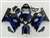 Motorcycle Fairings Kit - 2004-2005 Suzuki GSXR 600 750 Tribal Blue Fairings | NS60405-26