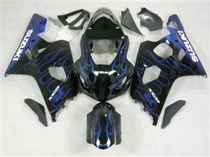 Motorcycle Fairings Kit - 2004-2005 Suzuki GSXR 600 750 Fire and Ice Fairings | NS60405-42