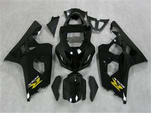 Motorcycle Fairings Kit - Gloss Black 2004-2005 Suzuki GSXR 600 750 Motorcycle Fairings | NS60405-46