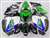 Motorcycle Fairings Kit - Makita Blue 2008-2020 Suzuki GSX1300R Hayabusa Fairings | NSH0817-26