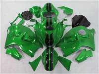 Motorcycle Fairings Kit - Dark Green Race 1999-2007 Suzuki GSXR 1300 Hayabusa Motorcycle Fairings | NSH9907-108