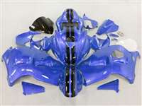 Motorcycle Fairings Kit - Blue Race 1999-2007 Suzuki GSXR 1300 Hayabusa Motorcycle Fairings | NSH9907-112