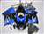 Motorcycle Fairings Kit - 1999-2007 Suzuki GSXR 1300 Hayabusa Metallic Blue/Black Fairings | NSH9907-19