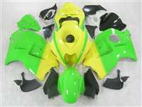 Motorcycle Fairings Kit - 1999-2007 Suzuki GSXR 1300 Hayabusa Neon Yellow/Green Fairings | NSH9907-80