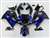Motorcycle Fairings Kit - Blue Tribal 1996-2000 Suzuki GSXR 600 750 SRAD Motorcycle Fairings | NSS9600-7