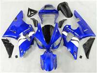 Motorcycle Fairings Kit - 2000-2001 Yamaha YZF R1 OEM Blue Style Fairings | NY10001-2