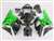 Motorcycle Fairings Kit - Electric Green Flames 2000-2001 Yamaha YZF R1 Motorcycle Fairings | NY10001-26