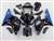 Motorcycle Fairings Kit - 2000-2001 Yamaha YZF R1 Blue Flames Fairings | NY10001-31