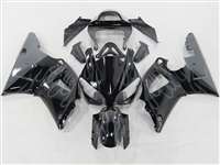 Motorcycle Fairings Kit - 2000-2001 Yamaha YZF R1 Ghost Silver Flames Fairings | NY10001-7