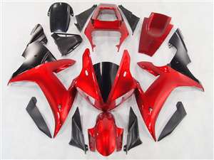 Motorcycle Fairings Kit - 2002-2003 Yamaha YZF R1 Candy Red Fairings | NY10203-2