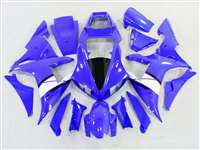 Motorcycle Fairings Kit - 2002-2003 Yamaha YZF R1 Electric Blue Fairings | NY10203-22