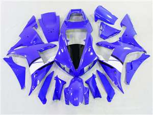 Motorcycle Fairings Kit - 2002-2003 Yamaha YZF R1 Electric Blue Fairings | NY10203-22