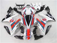 Motorcycle Fairings Kit - 2004-2006 Yamaha YZF R1 Martini Race Fairings | NY10406-1