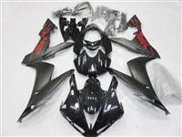 Motorcycle Fairings Kit - 2004-2006 Yamaha YZF R1 Satin/Red Fairings | NY10406-44