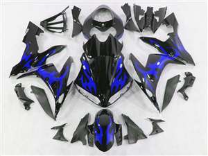 Motorcycle Fairings Kit - Blue Tribal 2004-2006 Yamaha YZF R1 Motorcycle Fairings | NY10406-6