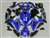 Motorcycle Fairings Kit - Electric Blue 2007-2008 Yamaha YZF R1 Motorcycle Fairings | NY10708-15