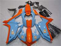 Motorcycle Fairings Kit - 2007-2008 Yamaha YZF R1 Gulf Race Fairings | NY10708-2