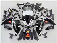 Motorcycle Fairings Kit - 2007-2008 Yamaha YZF R1 Black Santander Fairings | NY10708-24