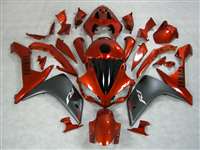 Motorcycle Fairings Kit - 2007-2008 Yamaha YZF R1 Metallic Orange Fairings | NY10708-9