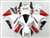 Motorcycle Fairings Kit - 2009-2011 Yamaha YZF R1 Red/White Fairings | NY10911-5