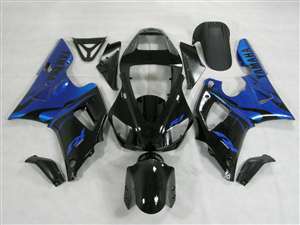 Motorcycle Fairings Kit - 1998-1999 Yamaha YZF R1 Plasma Blue Flame Fairings | NY19899-2