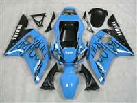 Motorcycle Fairings Kit - 1998-1999 Yamaha YZF R1 Blue/Black Fairings | NY19899-6