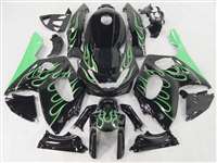 Motorcycle Fairings Kit - 1997-2007 Yamaha YZF 600R Neon Flame Motorcycle Fairings | NY69707-9