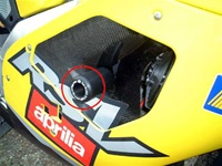 Aprilia Frame Sliders