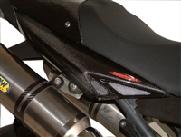 Triumph 1050 Speed Triple Carbon Fiber Side Panels (Upper) 2008-2011