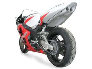 Hotbodies SUZUKI GSXR 600/750/1000 (00-03) (Non SRAD) ABS Undertail w/ Built In LED Brake/Signal Lights - Black