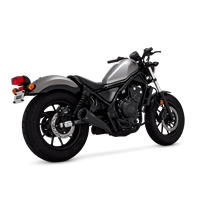 Honda CMX300/CMX500 Rebel 2017-2020 Upsweep Slip-On Exhaust Vance & Hines (Black)