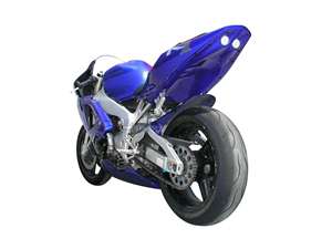 Hotbodies YAMAHA YZF-R1 (00-01) ABS Undertail - UNPAINTED