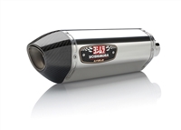 Suzuki GSF 1250FA 2011-Present Yoshimura Polished w/ Carbon Tip R-77 Slip On Exhaust