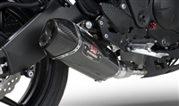 Kawasaki Versys 650 2008-2013 Yoshimura Carbon Fiber TRC-D Slip On Exhaust