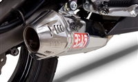 Kawasaki Ninja 650R / ER 2009-2011 Yoshimura Polished w/ Stainless Tip TRC Slip On Exhaust