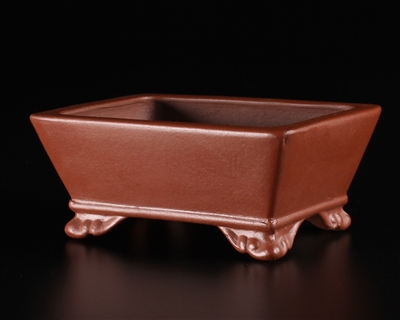 Yamaaki, Tokoname bonsai pot ,- Artist ; Master Kataoka Toshio