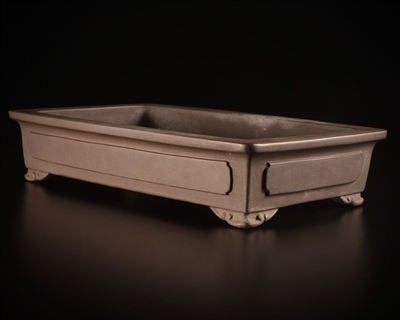 Yamaaki, Tokoname bonsai pot ,- Artist ; Master The late KATAOKA Akitsugu