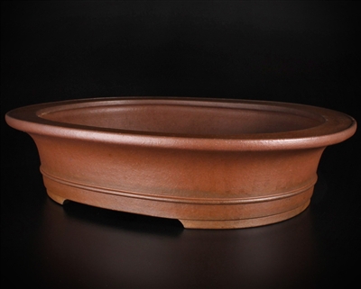 Yamaaki, Tokoname bonsai pot ,- Artist ; Master Kataoka Akiji, Shousen