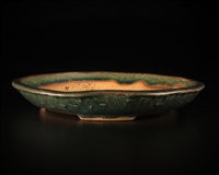 Yoshimura,Tokoname bonsai pot- Artist - Masters Syuho