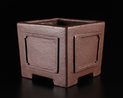 Yamaaki, Tokoname bonsai pot ,- Artist ; Master Kataoka Toshio