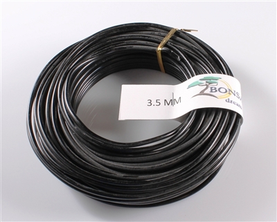 3.5 MM ANODIZED BLACK BROWN ALUMINIUM WIRE